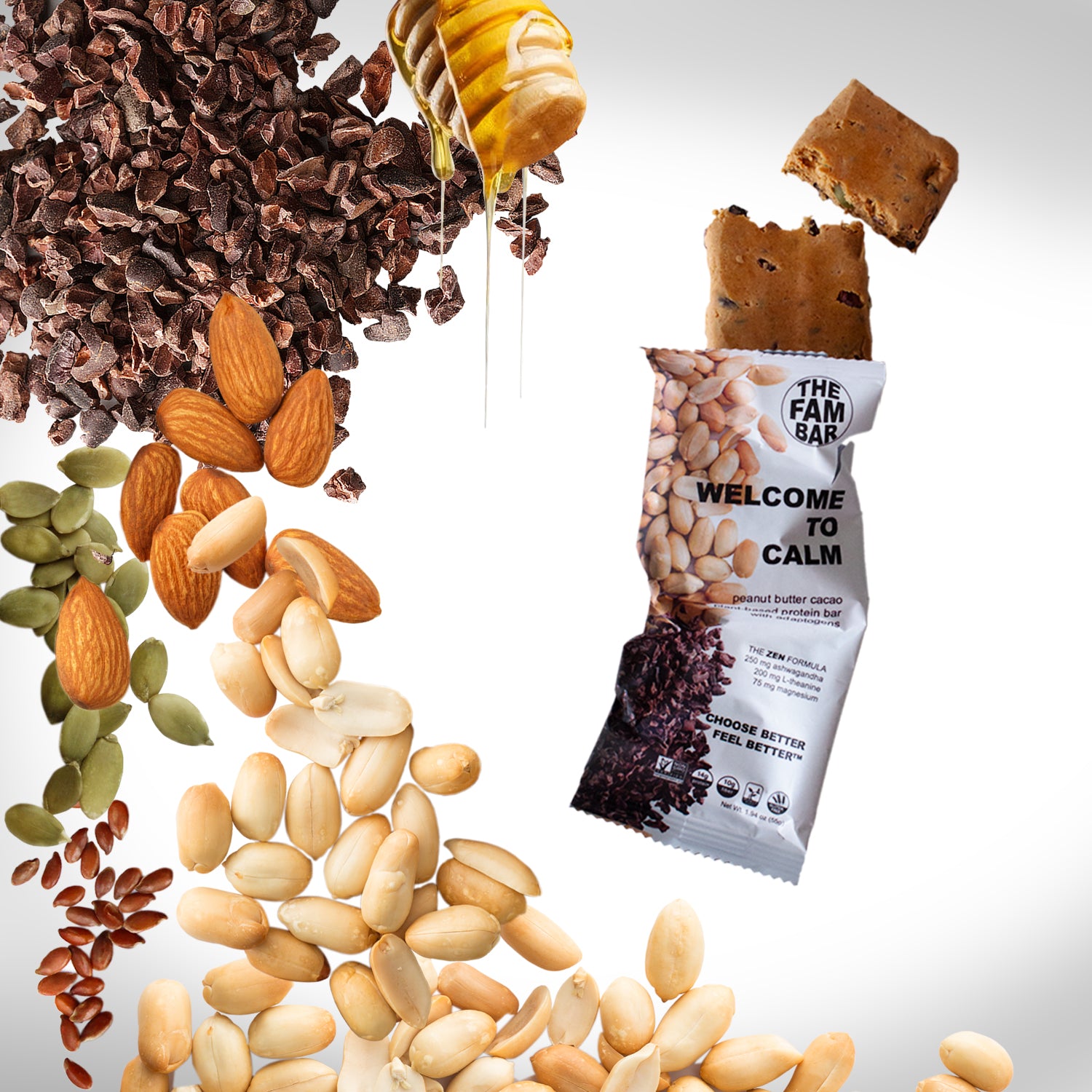 The FAM Bar and the organic, plant-based ingredients 