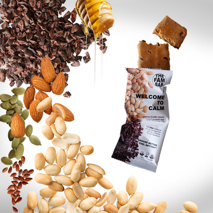 The FAM Bar and the organic, plant-based ingredients 